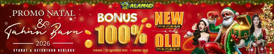 PROMO NATAL & TAHUN BARU ALAM4D 2025